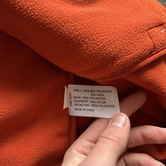 Orvis Vest Mens Size XL Brown Full Zip Performance Fishing Stretch - Picture 7 of 8